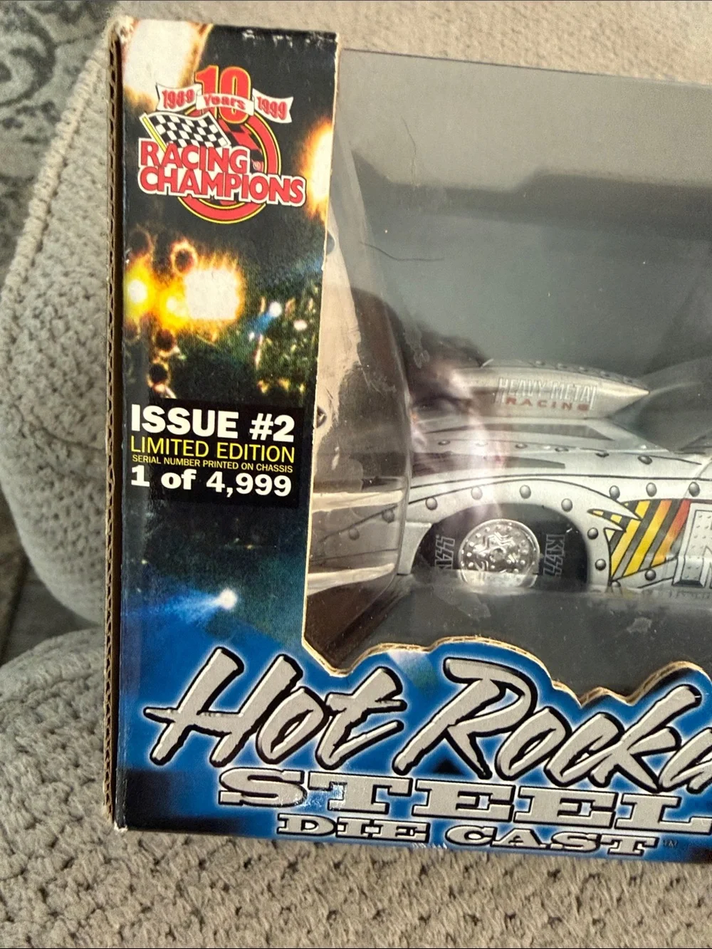 Kiss Silver Hot Rockin' Street Die-Cast Car